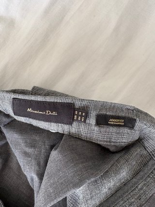 Pantalón Massimo Dutti Gris