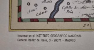 Mapa Reino Navarra 1680 De Wit - Facsímil IGN