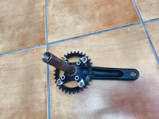 Bielas y Plato MTB 170mm