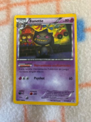 Carta Pokémon Banette Etapa 1