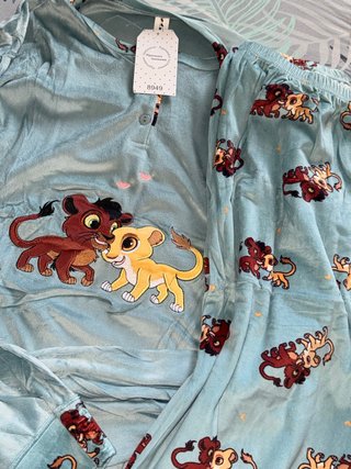 Pijama Mujer Disney El Rey León Azul