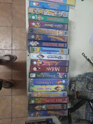 Películas Disney VHS (Colección Clásicos)