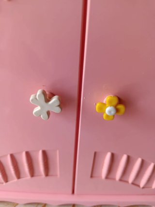 Armario Muñecas Barriguitas Rosa