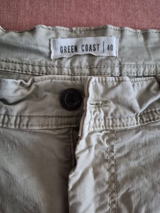Pantalón corto cargo Green Coast Talla 40