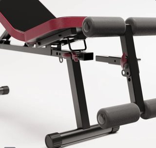 Banco de pesas inclinable plegable