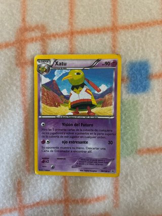 Carta Pokémon Xatu Etapa 1