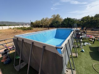 Piscina desmontable Intex rectangular