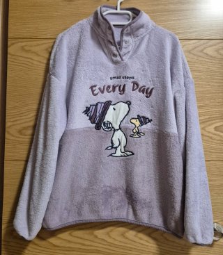 Pijama Largo Polar Snoopy Talla M