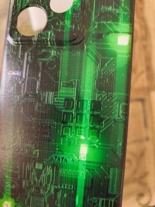 Funda Realme GT 7 Diseño Circuito Verde