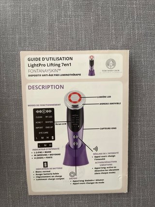 Dispositivo Facial Fontanay Skin LightPro 7in1