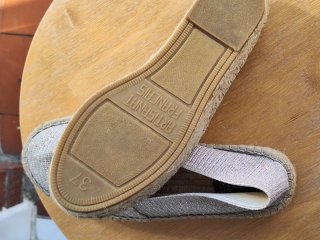 Alpargatas La Maison de L'Espadrille Doradas/Plate