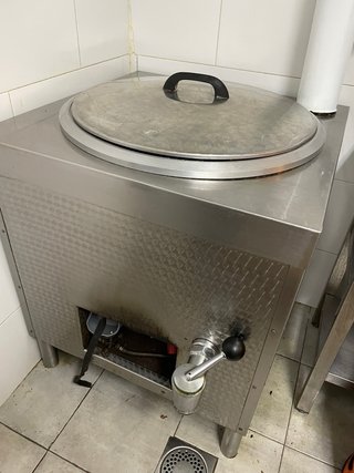 Olla de cocina industrial
