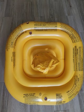 Flotador Bebe Intex Pool School Amarillo