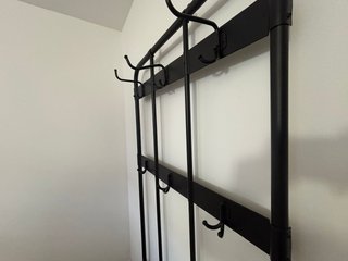 Perchero y Banco Zapatero IKEA Negro