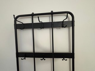 Perchero y Banco Zapatero IKEA Negro