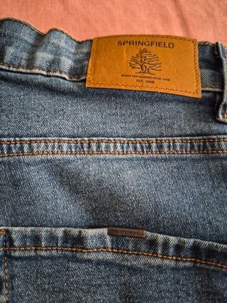 Pantalón corto vaquero Springfield Talla 38
