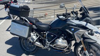 BMW R1250GS Adventure Moto Gris/Plata