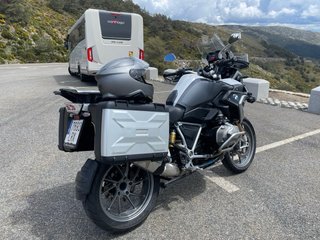 BMW R1250GS Adventure Moto Gris/Plata