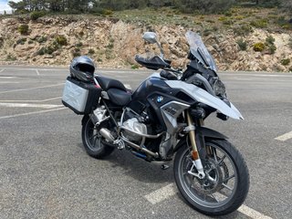 BMW R1250GS Adventure Moto Gris/Plata