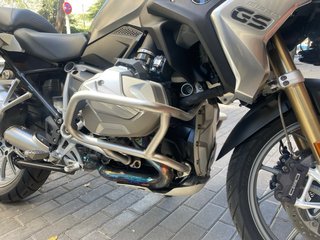 BMW R1250GS Adventure Moto Gris/Plata