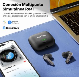 Auriculares EarFun Air Pro 4+ Negro