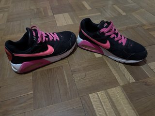 Zapatillas Nike Air Max Negras y Rosas