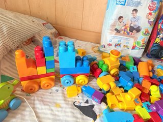 Lote Juguetes Construcción y Trenes