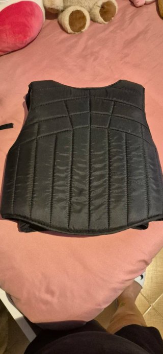 Chaleco Seguridad Equitación SMART RIDER Negro