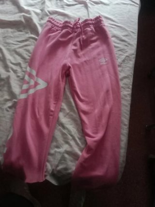 Pantalón chándal rosa Umbro