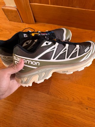 Zapatillas Salomon XT6 Marrón/Oliva