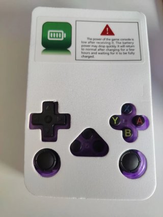 Consola Portátil R36S Morada (No incluye SD)