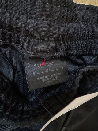 Pantalón Chándal Jordan Talla M Negro/Blanco NUEVO