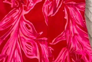 Vestido Zara Rojo Estampado Floral