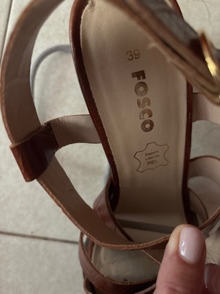 Sandalias FOSCO Marrón Talla 39