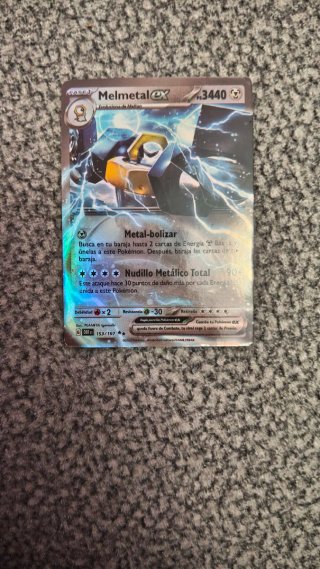 Carta Pokémon Melmetal EX 153/197