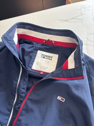 Cazadora Tommy Hilfiger Azul Talla XL