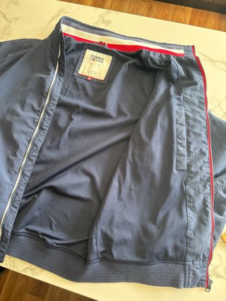 Cazadora Tommy Hilfiger Azul Talla XL