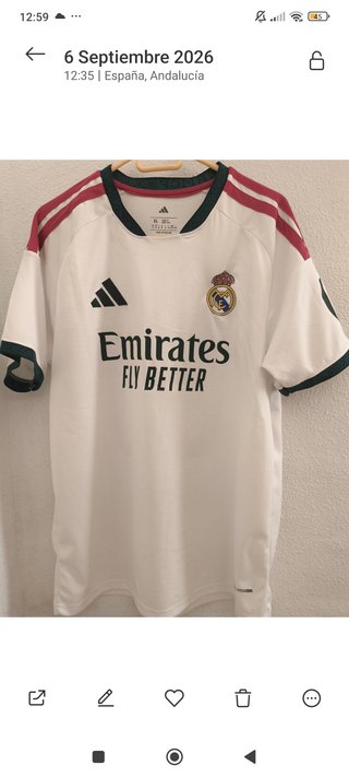 Camiseta Real Madrid 25 DIOMANDE Adidas