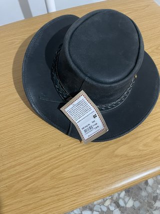 Sombrero Scippis Piel Negro Talla XL