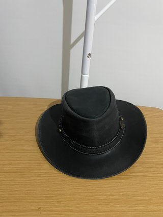 Sombrero Scippis Piel Negro Talla XL