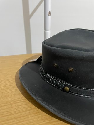 Sombrero Scippis Piel Negro Talla XL