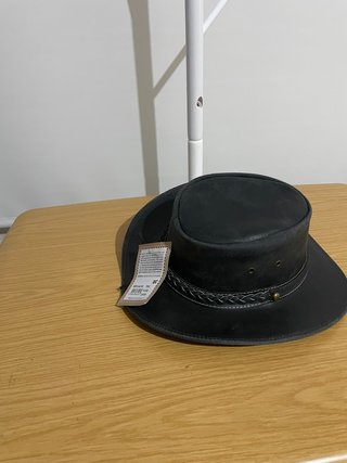 Sombrero Scippis Piel Negro Talla XL