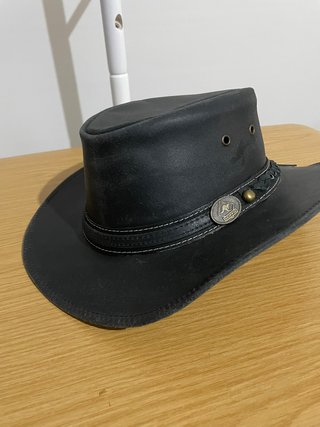 Sombrero Scippis Piel Negro Talla XL