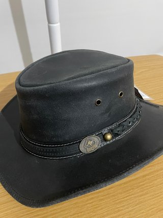 Sombrero Scippis Piel Negro Talla XL