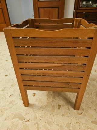 Jardinera de madera Leroy Merlin