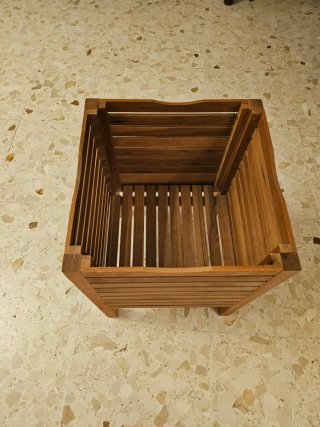 Jardinera de madera Leroy Merlin