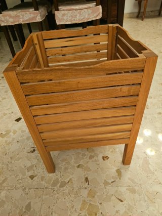 Jardinera de madera Leroy Merlin