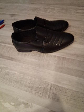Zapatos vestir niño negros talla