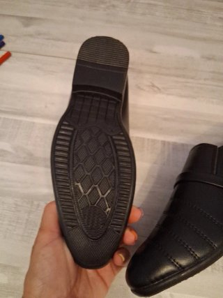 Zapatos vestir niño negros talla