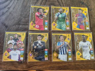 Lote 7 Cromos Adrenalyn 21-22 Balón de Oro